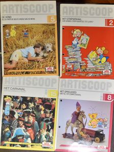 Fort (including fauna and flora) and loose Artis-Historia in 10 albums Initia