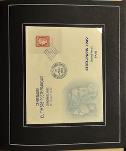 1850/2015 Collection with duplicates in stockbook and clip binder, including classic, beautiful chapter 100 years of postage stamps 1949, modern, period stamps, vf/f