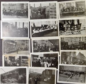 Nice lot, 1907 harbour strike, quality to be checked (14 items)