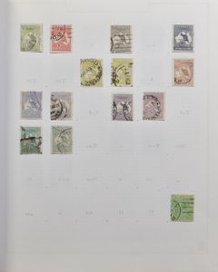 Various items in albums and stockbooks (9x), Italy, Australia, Switzerland, Luxembourg, vf/f/to be checked