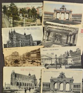 Brussels, various views (400 items)