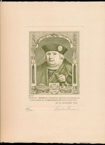 Very fine reproduction by E. Renard, 1952, vf