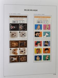 1960/2014 Complete collection including souvenir sheets and booklets in 5 LX Davo albums, vf