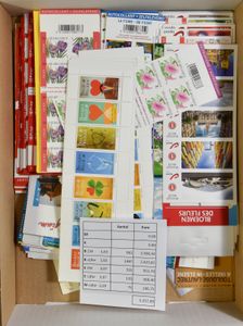 1996/2018 Stock of booklets (some incomplete), vf/f (Postage value: €5,557)