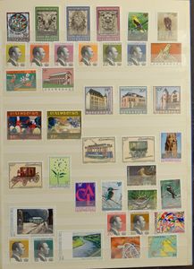 1956/2000 Collection in Davo album, mainly after 1960, including Europe CEPT 1956 **, later period mostly mint until 1997, also collection in stockbook until 2000 with duplicates, zm1