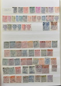 Assortment of many countries in 6 stockbooks, vf/f/to be checked