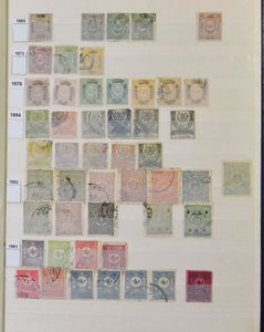 1865/1975 Accumulation with duplicates in stockbook, very good/good/to be checked