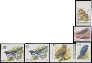 1985/2007 Collection of 78 different stamps, imperforated, vf (OBP €5,070)
