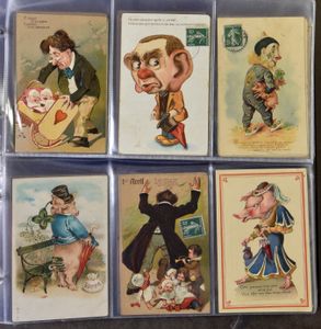 Various subjects, beautiful accumulation in 2 modern albums (+500 items)