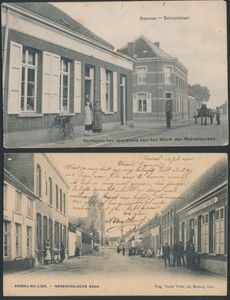 Diverse plaatsen in Vlaanderen + een weinig Wallonië, prachtlot (+/-120 stuks)