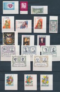 1980 Samenstelling 9 reeksen en 2 blokken, zm (OBP €440)