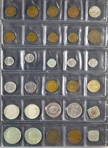 MUNTEN: Nederland (met veel zilver), Zwitserland, Frankrijk, enz.