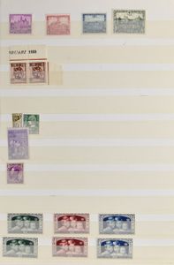 1849/1983 Samenstelling vanaf klassiek in 5 insteekboeken, waarbij 1/2 gest., 129/31 **, kleine Montenez **, 221/33 **, 325 **, Poortman **, Rubens **, 592B **, BL 27/28 **, zm/m