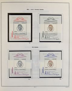 1887/1976 Starters collection Belgian Congo, Rep. Congo, Zaïre, Ruanda Urundi, Rwanda, Burundi, in 2 albums, vf/f/to be checked