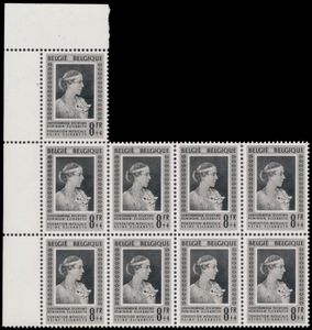 1951 Samenstelling w.o. 842/44 (60x), 860/62 (13x), 863/67 (13x), 868/75 (25x), zm (OBP €7.500)