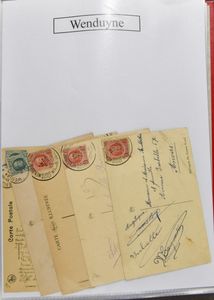 Wenduine, ook filatelistisch interessant, in klasseur (+/-250 stuks)