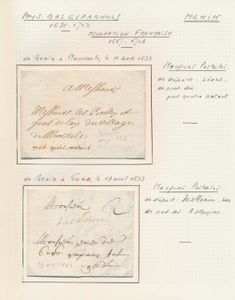 12 beaux précurseurs de Menin, période d'occupation espagnole et autrichienne, plusieurs griffes différentes, tb