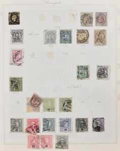 Diverse items in fardes, schriften, etc., allerlei landen, zm/m/ntz