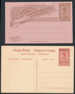 1886/1962 Collection in Davo album from n° 1 to 87 unused + aerograms A1 to A5 and Ruanda-Urundi from n° 1 to 35 (except n° 3 and 4) of which n° 5 and 6 used (+/-140 items), vf