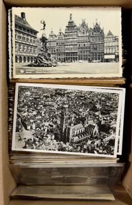 Antwerp City 310 old cards including better ones + 2 booklets + 200 stock cards (not included) (Total: 310 items)