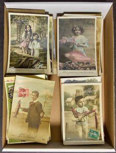 Humor - Aprilvissen, oude periode, zeer mooi geheel (304 stuks)