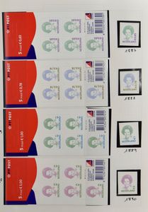 1852/2002 Verzameling in 2 albums, postfris vanaf 1962 met veel boekjes en diverse velletjes, tevens insteekboek en grote envelop met dubbels, zm/m/ntz