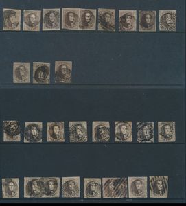 Médaillons non dentelés, 