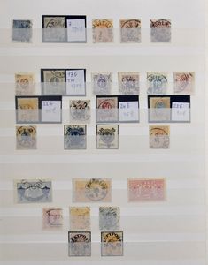 Verzameling in 2 insteekboeken met o.a. beter klassiek Zweden, Denemarken, Finland, zm/m/ntz
