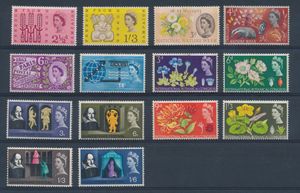 1963/1965 Fosforuitgiften incl. Botanical Congress, zm (Yv. €200)
