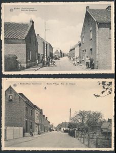 Eisden, principalement des vues de villages (12 pièces)