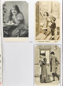 Brieven op ZK, periode 1904/1930, heel mooie samenstelling (+/-300 stuks)