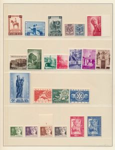 Jaar 1954 volledig, zm (OBP €415)