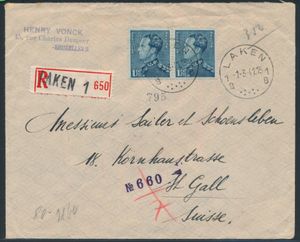 1875/1970 Samenstelling +/-500 brieven, waarbij aangetekend, Poortman, buitenlandse bestemmingen, censuur, strafport, zm/m/ntz