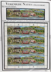 Vienna, 1970/2001, collection in Davo album with souvenir sheets and booklets, nice theme, vf