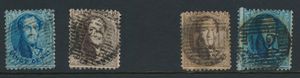 Nr. 14/15, Abstempelung D.15-Rousbrugge und Nr. 14/15, Abstempelung P.102-Roulers, einwandfrei 