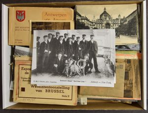 Mooi lot, voornamelijk België w.o. enkele schepen (Red Star Line), enz. (+/-400 stuks)