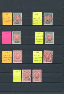 Samenstelling waarbij variëteiten en stempels, zm (OBP +/-€500)