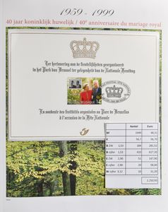1984/2015 Verzameling boekjes + enkele HK in 2 Davo albums, zm (Frankeerwaarde: €1.250)