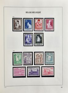 Davo zegels vanaf 1960 + lege FDC album, ntz 