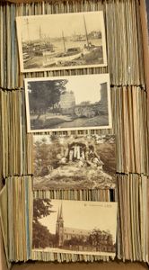 Diverse plaatsen, oude kaarten (+/-1900 stuks)