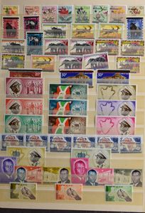 Ruanda Urundi, Rwanda, Burundi, collection mostly with full sets in stockbook and envelopes, vf/f