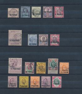 1885/1910 Kleine samenstelling w.o. hogere waarden, zm 