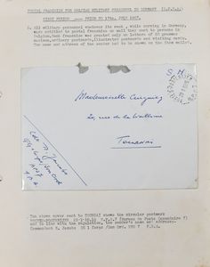 1950/1970, verzameling (320 brieven) militaire post, zowel gebruik vd militaire zegels als studie vd diverse kantoren B.P.S. en de voorkeurtarieven, m.