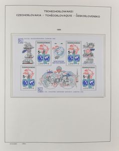 1945/1992 Wellicht volledige verzameling in 4 albums en insteekboek dubbels, zm 