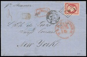 1860 N° 17A Napoleon III 