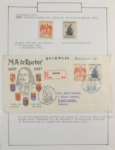 Ships, collection in album, documented with photos, picture postcards, etc.