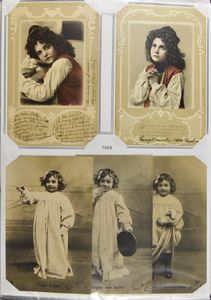 Kinderen, mooie samenstelling reeksen, 1901/1908 en gedeelte van reeksen (352 stuks)