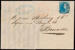 1849 N° 2c 
