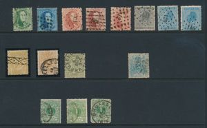Kleine verzameling klassiek, vanaf n° 13 tot 42, niet alle nummers zijn aanwezig, zm/m/ntz