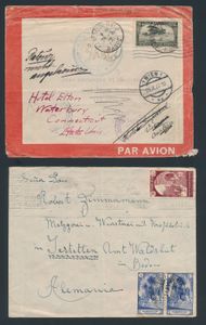 1914/1951, lot van 39 brieven en briefkaarten (sommige voorzijdes van brieven), merendeels militaire brieven (Treasury en Post Office), te onderzoeken, zm/m/ntz